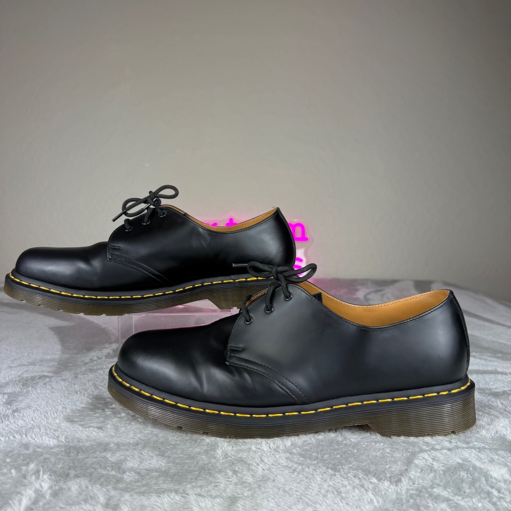 Dr. Martens 1461 Smooth Leather Oxford Shoes Mens 13 Black derby